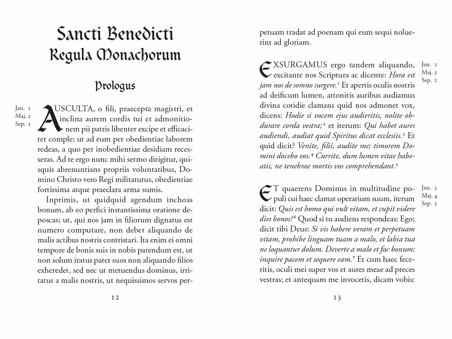 Regula Sancti Benedicti ~ Pocket Size Edition